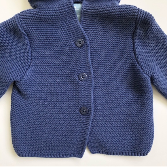 Baby Gap Garter Bear Cardigan Sweater 3-6 Months - Picture 6 of 6